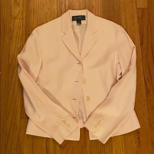 Lauren Blush Pink Blazer Sz 6